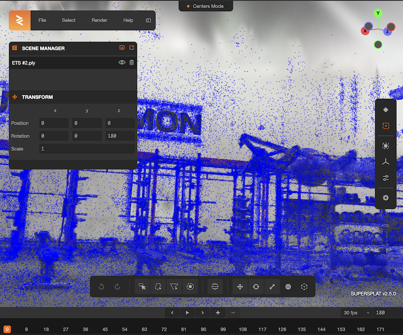Super Splat Web Interface
