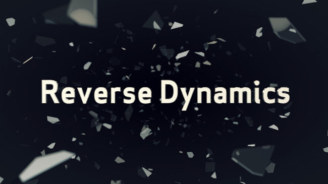 3D Shattered glass floats in the scene rendered with Cinema 4D