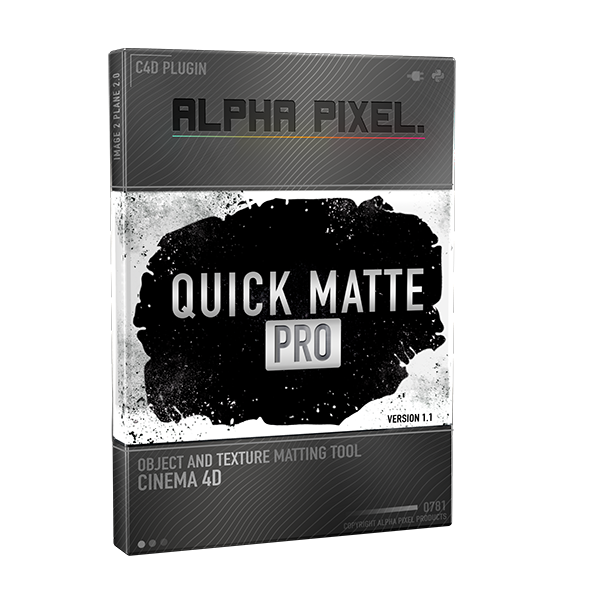 Quick Matte Pro Plugin Product Case