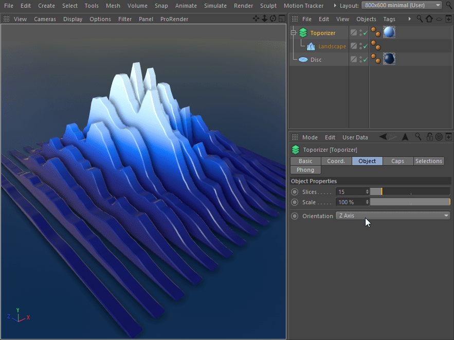 Topoformer Generator Plugin User Interface For Cinema 4D by Merk
